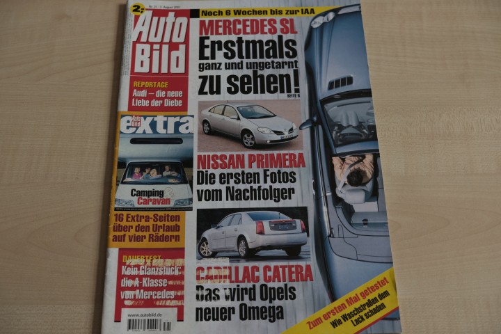 Deckblatt Auto Bild (31/2001)